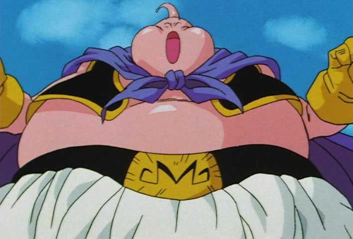 Dragon Ball Z Ep 247: Absurdly Awful Looking?! The Special Training Transformation Pose @ 06:45