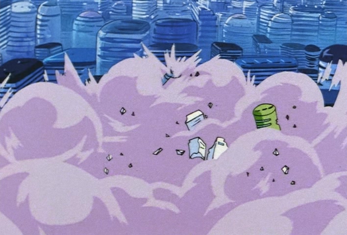 Dragon Ball Z Ep 247: Absurdly Awful Looking?! The Special Training Transformation Pose @ 06:57