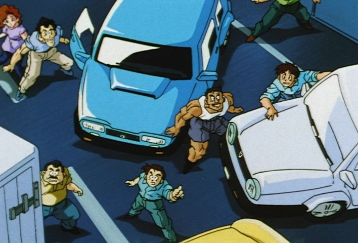 Dragon Ball Z Ep 247: Absurdly Awful Looking?! The Special Training Transformation Pose @ 07:29