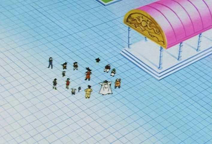 Dragon Ball Z Ep 248: See You Later, Everybody!! Goku Returns to the Afterlife @ 19:31