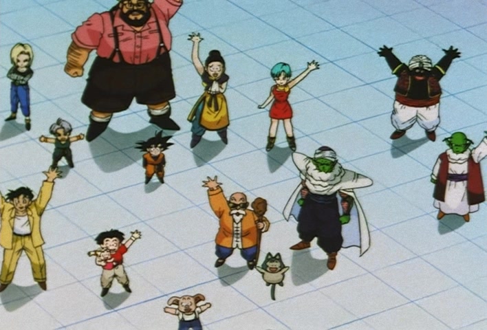 Dragon Ball Z Ep 248: See You Later, Everybody!! Goku Returns to the Afterlife @ 21:27