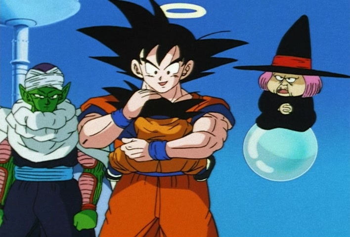 Dragon Ball Z Ep 249: Where is Gohan?! Training in the Kaioshin Realm @ 02:58