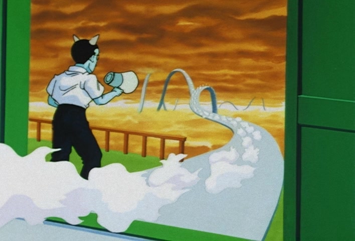 Dragon Ball Z Ep 249: Where is Gohan?! Training in the Kaioshin Realm @ 05:22