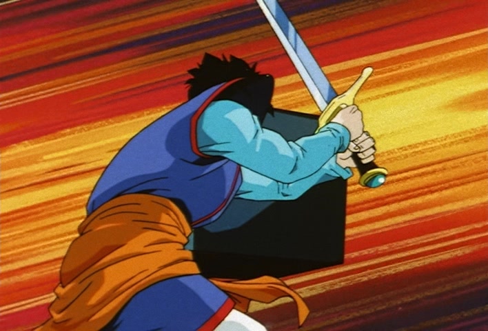 Dragon Ball Z Ep 250: You're Kidding, Right?! The Z Sword is Broken @ 07:57