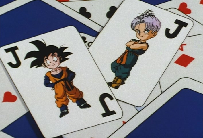Dragon Ball Z Ep 251: The Birth of a Superhuman Warrior!! His Name is Gotenks @ 03:38