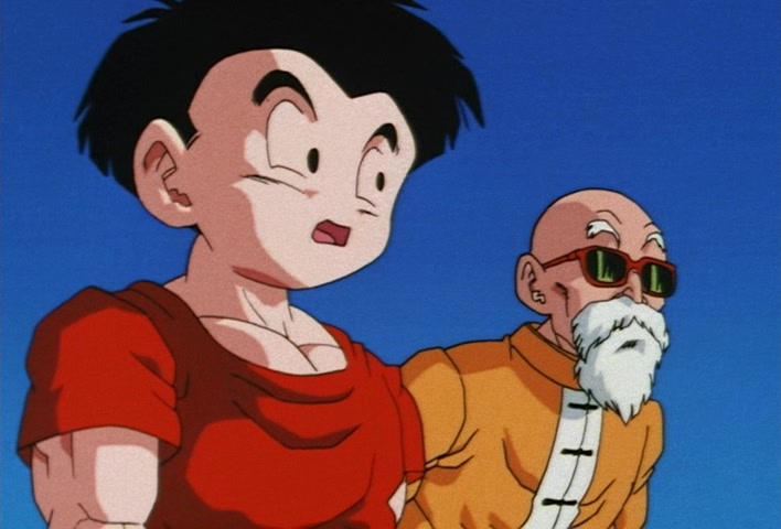 Dragon Ball Z Ep 251: The Birth of a Superhuman Warrior!! His Name is Gotenks @ 03:46