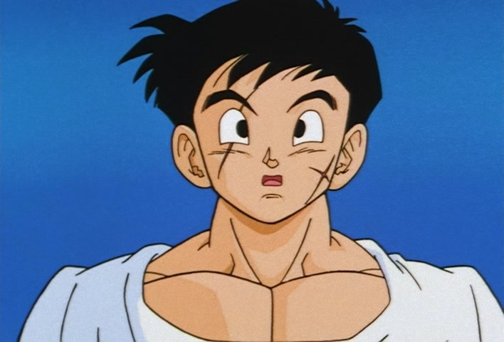 Dragon Ball Z Ep 251: The Birth of a Superhuman Warrior!! His Name is Gotenks @ 04:34
