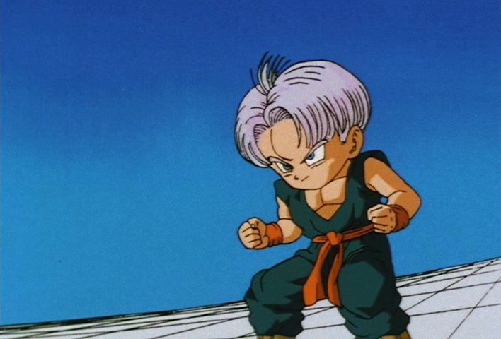 Dragon Ball Z Ep 251: The Birth of a Superhuman Warrior!! His Name is Gotenks @ 04:38
