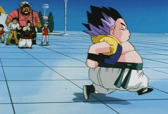 Dragon Ball Z Ep 251: The Birth of a Superhuman Warrior!! His Name is Gotenks @ 07:18