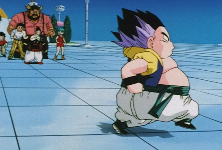 Dragon Ball Z Ep 251: The Birth of a Superhuman Warrior!! His Name is Gotenks @ 07:22