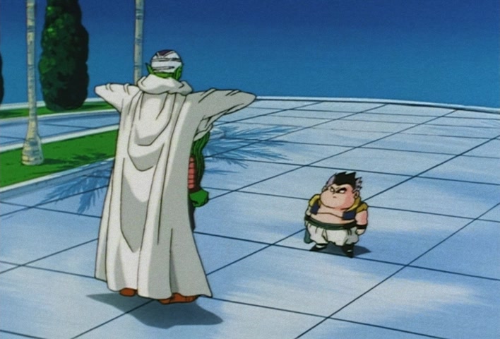 Dragon Ball Z Ep 251: The Birth of a Superhuman Warrior!! His Name is Gotenks @ 08:05