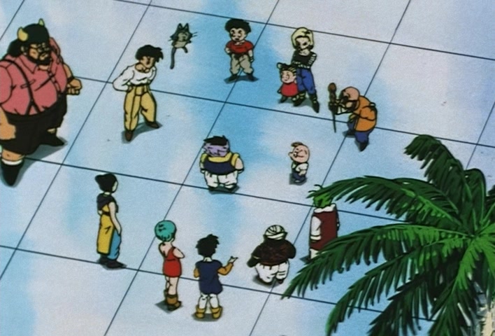Dragon Ball Z Ep 251: The Birth of a Superhuman Warrior!! His Name is Gotenks @ 08:25