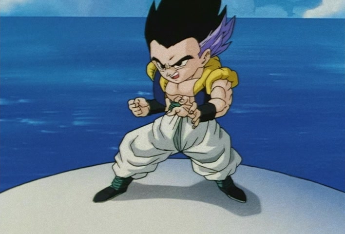 Dragon Ball Z Ep 251: The Birth of a Superhuman Warrior!! His Name is Gotenks @ 16:57