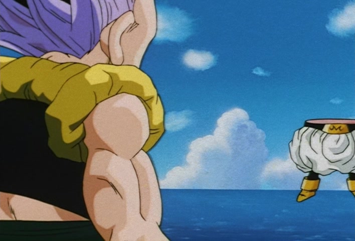 Dragon Ball Z Ep 251: The Birth of a Superhuman Warrior!! His Name is Gotenks @ 18:05