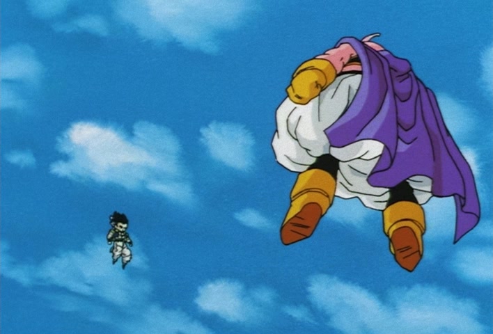 Dragon Ball Z Ep 251: The Birth of a Superhuman Warrior!! His Name is Gotenks @ 18:37