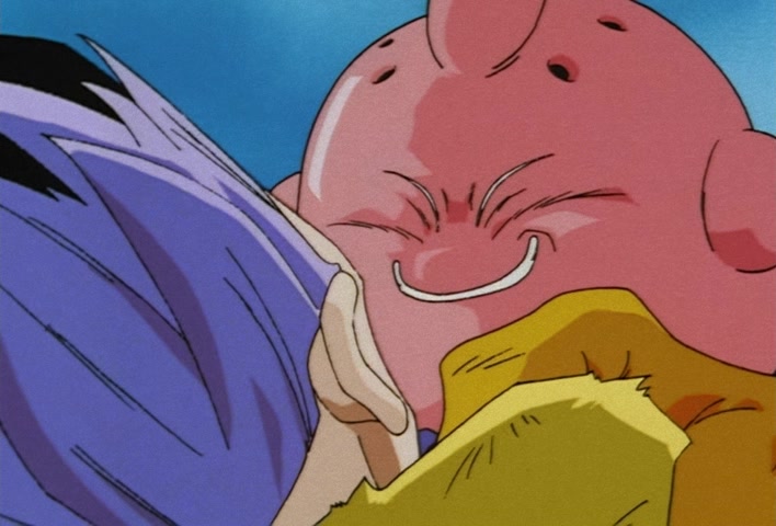 Dragon Ball Z Ep 251: The Birth of a Superhuman Warrior!! His Name is Gotenks @ 19:16