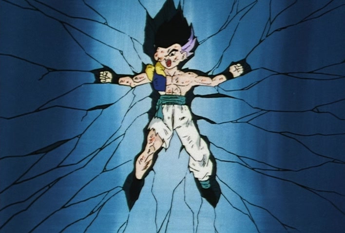 Dragon Ball Z Ep 251: The Birth of a Superhuman Warrior!! His Name is Gotenks @ 20:52