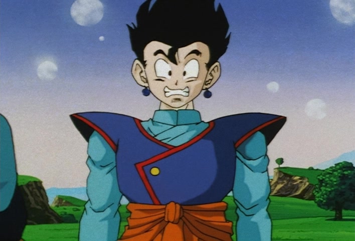 Dragon Ball Z Ep 251: The Birth of a Superhuman Warrior!! His Name is Gotenks @ 22:08