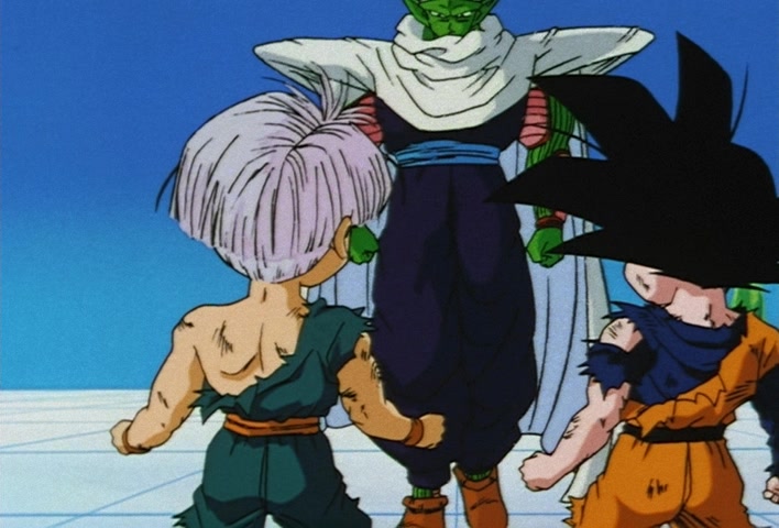 Dragon Ball Z Ep 252: The Final Weapon is Engaged?! Satan Will Save the Earth @ 08:30