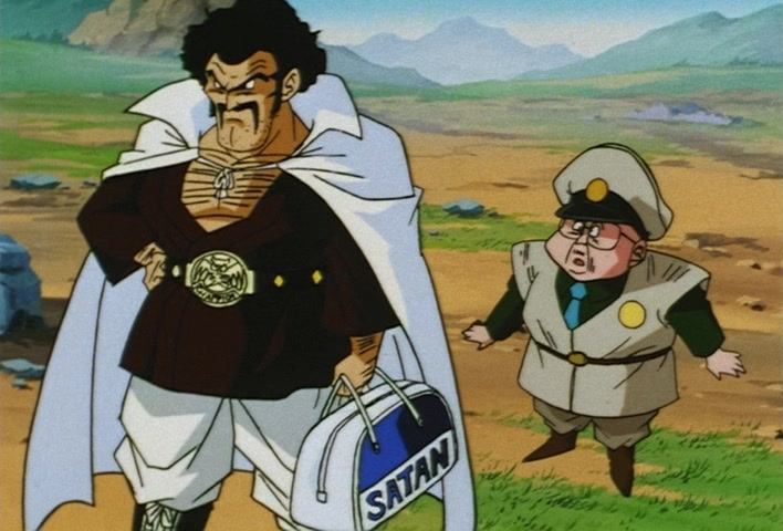 Dragon Ball Z Ep 252: The Final Weapon is Engaged?! Satan Will Save the Earth @ 10:06