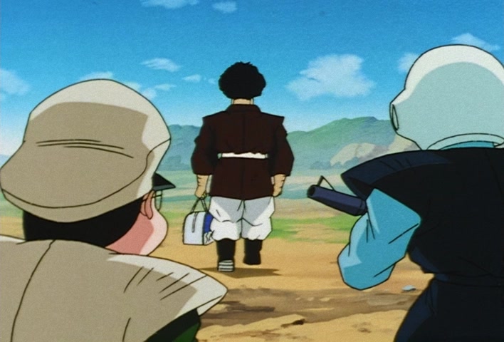 Dragon Ball Z Ep 252: The Final Weapon is Engaged?! Satan Will Save the Earth @ 10:58