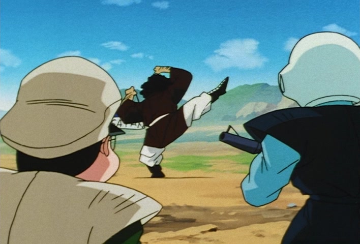 Dragon Ball Z Ep 252: The Final Weapon is Engaged?! Satan Will Save the Earth @ 11:06