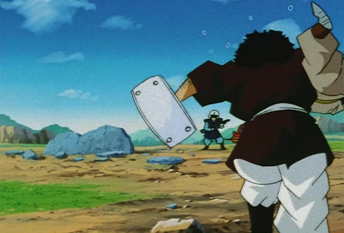 Dragon Ball Z Ep 252: The Final Weapon is Engaged?! Satan Will Save the Earth @ 11:34
