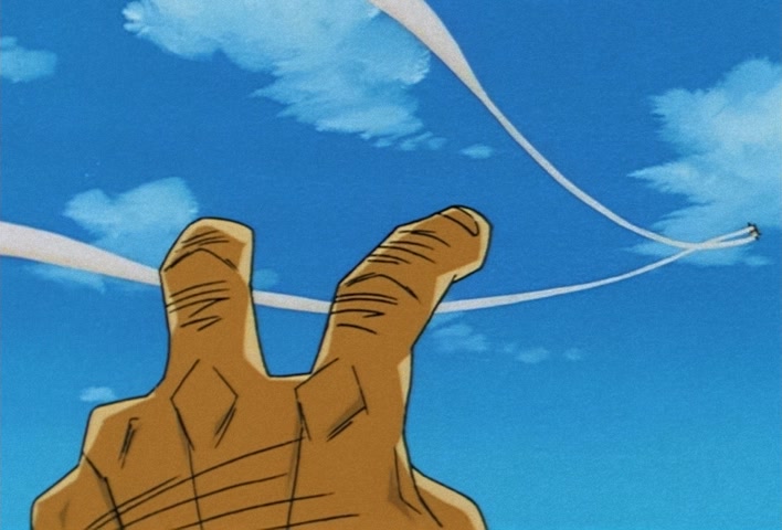 Dragon Ball Z Ep 252: The Final Weapon is Engaged?! Satan Will Save the Earth @ 12:18