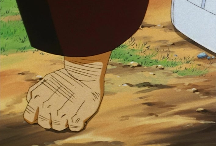 Dragon Ball Z Ep 252: The Final Weapon is Engaged?! Satan Will Save the Earth @ 13:18