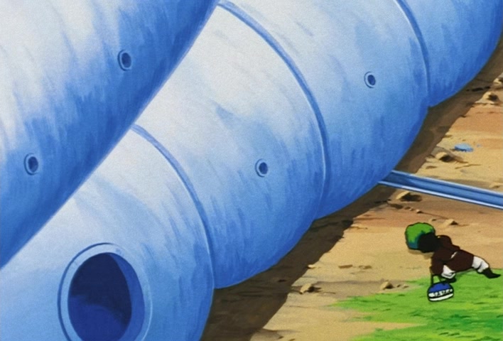 Dragon Ball Z Ep 252: The Final Weapon is Engaged?! Satan Will Save the Earth @ 13:38