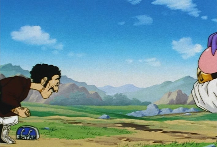 Dragon Ball Z Ep 252: The Final Weapon is Engaged?! Satan Will Save the Earth @ 15:38