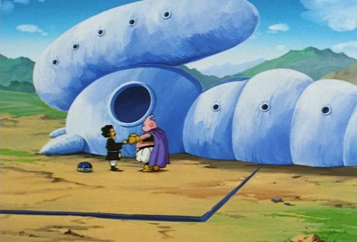 Dragon Ball Z Ep 252: The Final Weapon is Engaged?! Satan Will Save the Earth @ 16:46