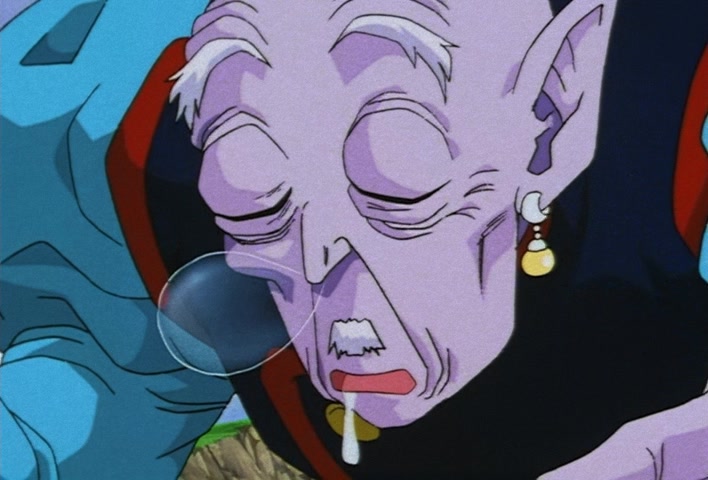 Dragon Ball Z Ep 253: I've Stopped Killing!! Majin Boo's Good Boy Declaration @ 03:57