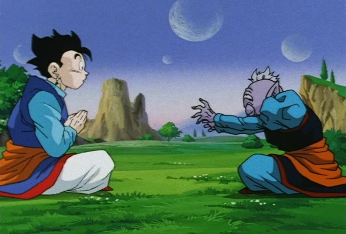 Dragon Ball Z Ep 253: I've Stopped Killing!! Majin Boo's Good Boy Declaration @ 04:01