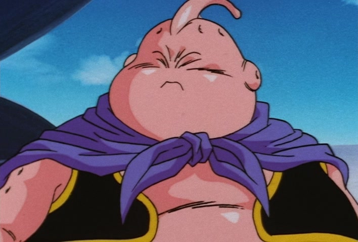 Dragon Ball Z Ep 253: I've Stopped Killing!! Majin Boo's Good Boy Declaration @ 12:11