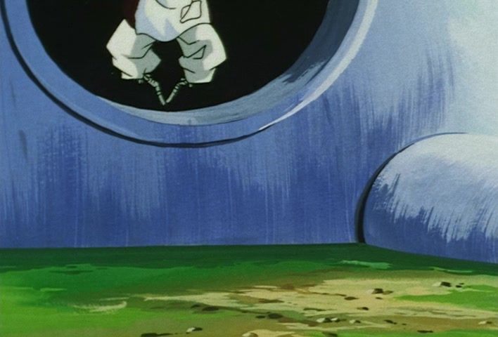 Dragon Ball Z Ep 254: Run Away, Satan!! An Angry Majin Boo Emerges @ 01:54