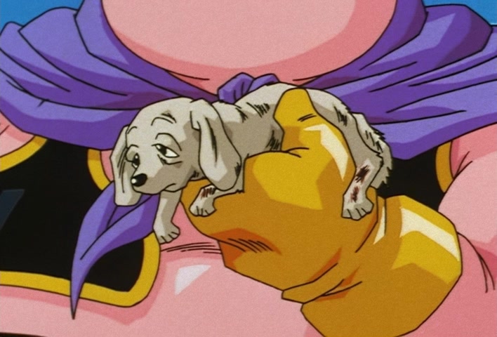 Dragon Ball Z Ep 254: Run Away, Satan!! An Angry Majin Boo Emerges @ 02:02