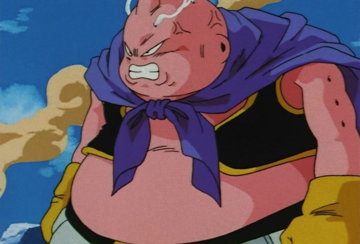 Dragon Ball Z Ep 254: Run Away, Satan!! An Angry Majin Boo Emerges @ 05:14