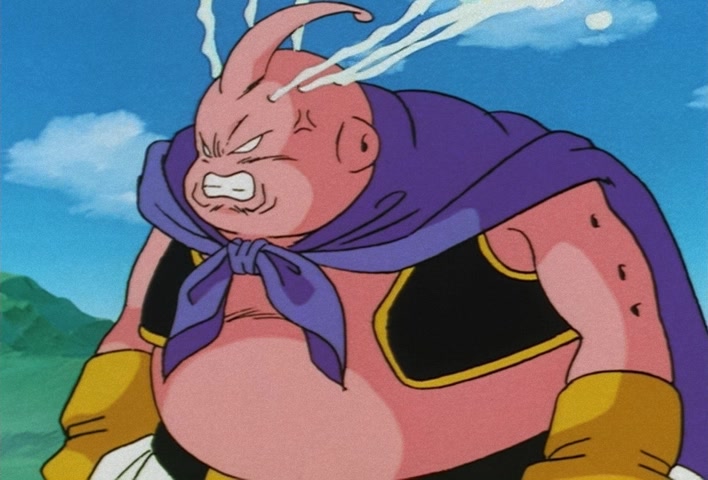 Dragon Ball Z Ep 254: Run Away, Satan!! An Angry Majin Boo Emerges @ 05:46