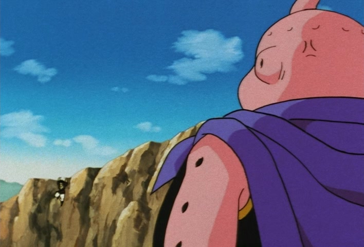 Dragon Ball Z Ep 254: Run Away, Satan!! An Angry Majin Boo Emerges @ 06:58