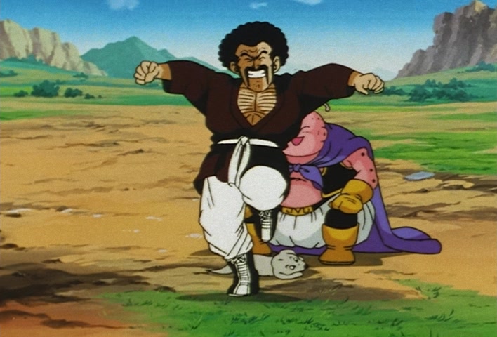 Dragon Ball Z Ep 254: Run Away, Satan!! An Angry Majin Boo Emerges @ 07:58