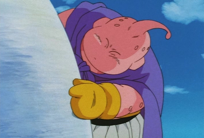 Dragon Ball Z Ep 254: Run Away, Satan!! An Angry Majin Boo Emerges @ 08:58