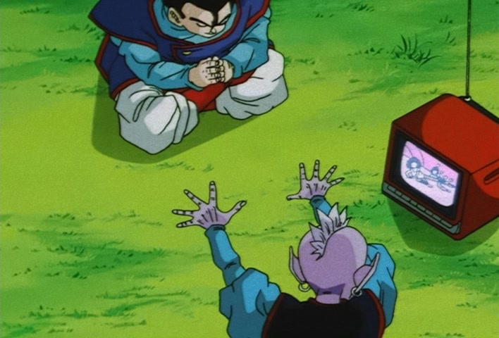 Dragon Ball Z Ep 254: Run Away, Satan!! An Angry Majin Boo Emerges @ 09:50
