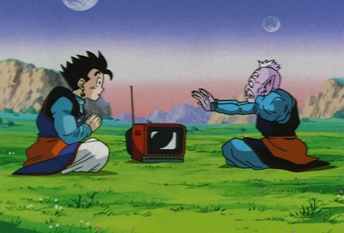 Dragon Ball Z Ep 254: Run Away, Satan!! An Angry Majin Boo Emerges @ 10:30