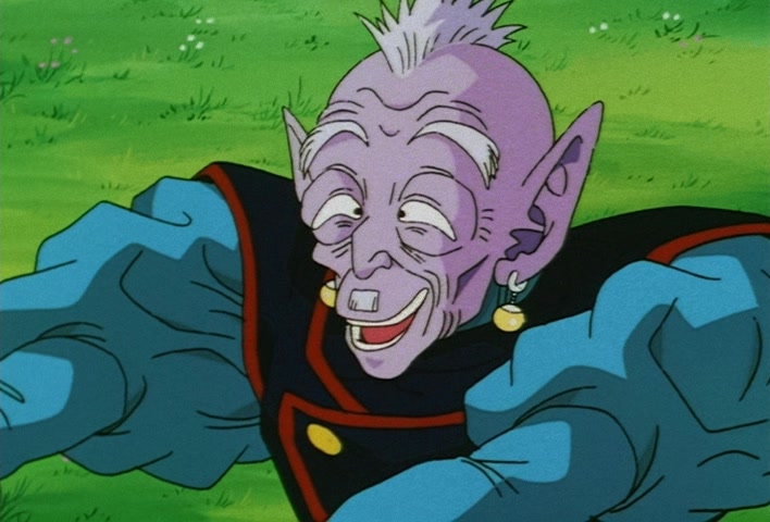 Dragon Ball Z Ep 254: Run Away, Satan!! An Angry Majin Boo Emerges @ 10:42