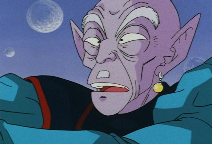 Dragon Ball Z Ep 254: Run Away, Satan!! An Angry Majin Boo Emerges @ 11:18
