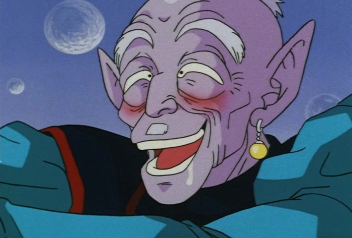 Dragon Ball Z Ep 254: Run Away, Satan!! An Angry Majin Boo Emerges @ 11:26