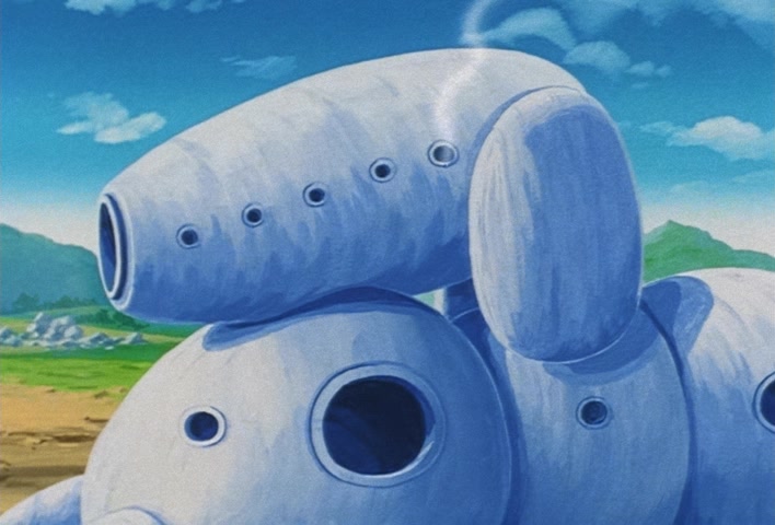 Dragon Ball Z Ep 254: Run Away, Satan!! An Angry Majin Boo Emerges @ 11:42