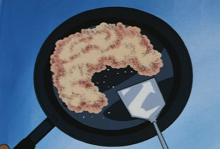 Dragon Ball Z Ep 254: Run Away, Satan!! An Angry Majin Boo Emerges @ 11:54