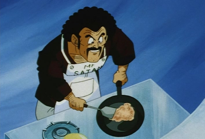 Dragon Ball Z Ep 254: Run Away, Satan!! An Angry Majin Boo Emerges @ 12:06